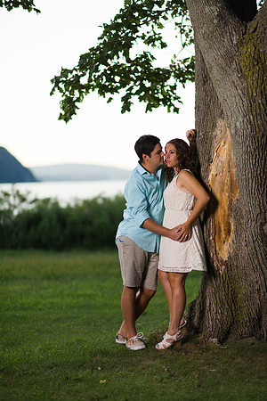 Engagement Photo at Cold Spring, NY