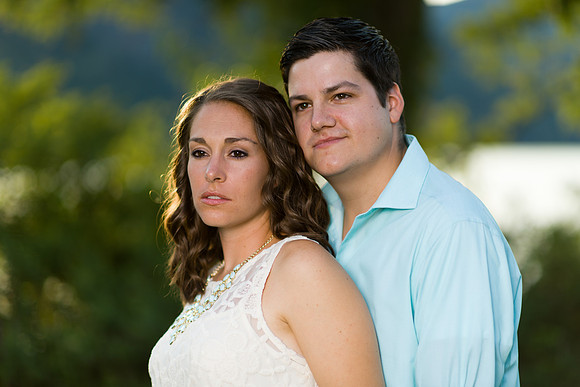 Engagement Photo at Cold Spring, NY