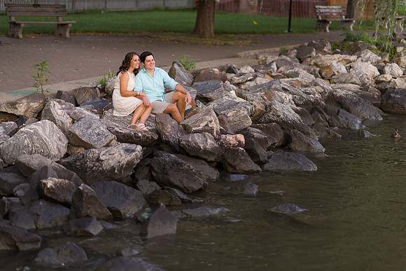 Engagement Photo at Cold Spring, NY