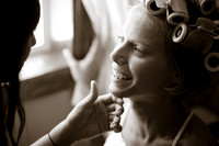 Bride Gettitng Ready - Hair & Make Up