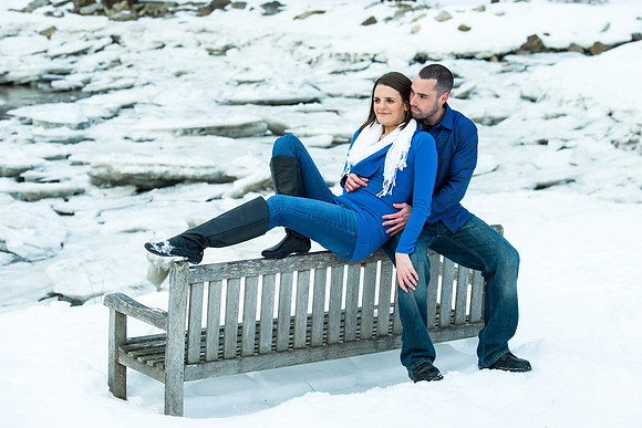 Winter Engagment Portraits - Hudson Valley, NY