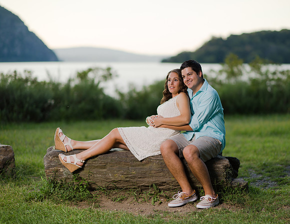 Engagement Photo at Cold Spring, NY