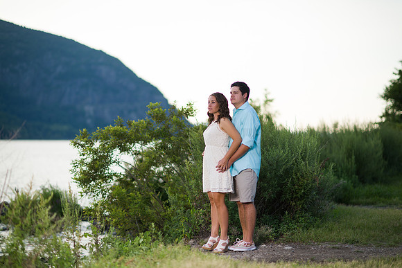Engagement Photo at Cold Spring, NY
