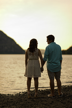 Engagement Photo at Cold Spring, NY