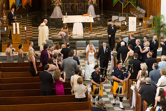 Bride Groom Balcony View Exit