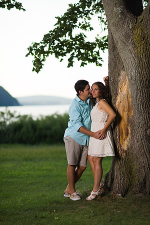 Engagement Photo at Cold Spring, NY