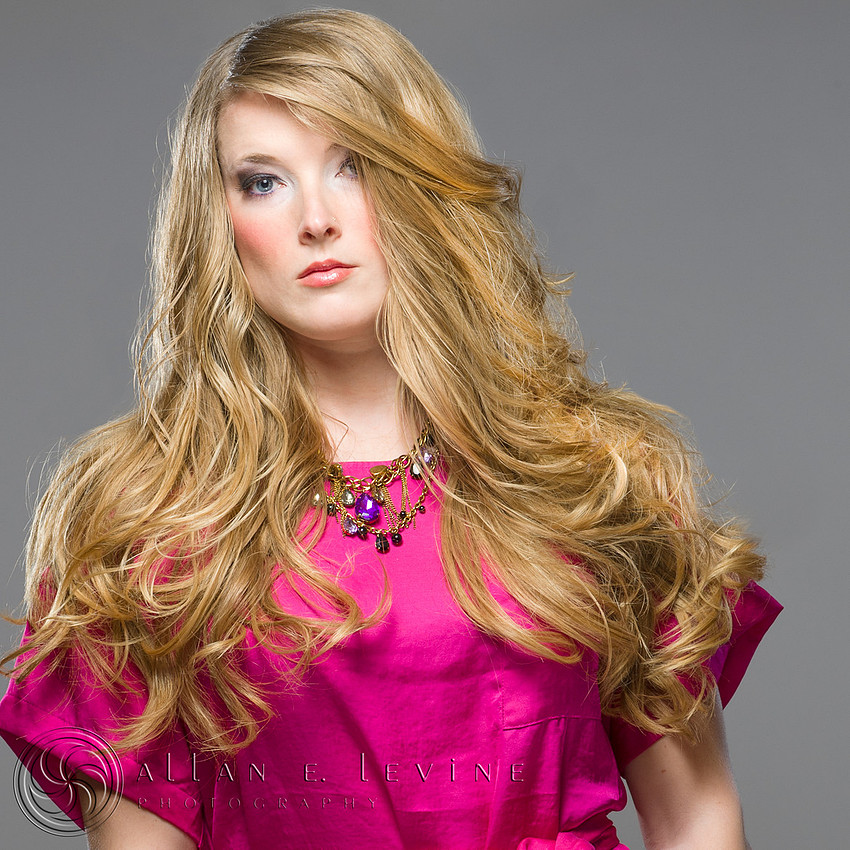 Sarah Archambault did the hair and make up