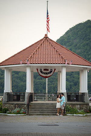 Engagement Photo at Cold Spring, NY