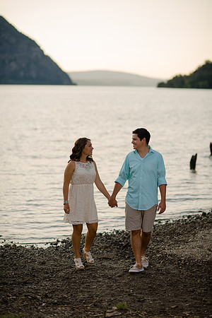 Engagement Photo at Cold Spring, NY