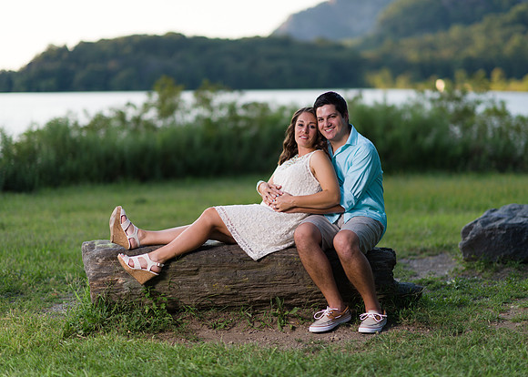 Engagement Photo at Cold Spring, NY