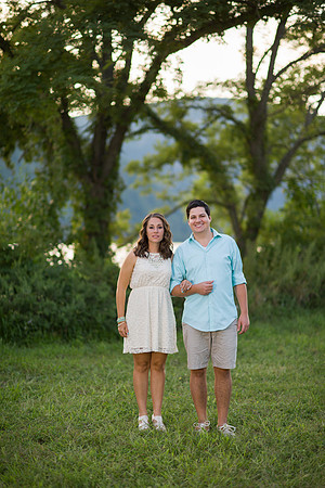 Engagement Photo at Cold Spring, NY