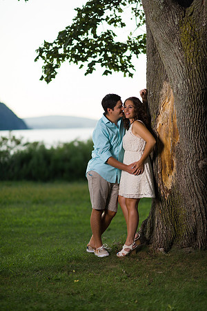 Engagement Photo at Cold Spring, NY
