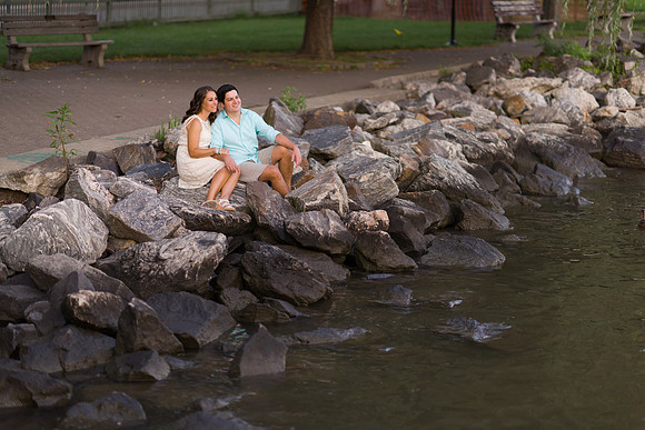 Engagement Photo at Cold Spring, NY