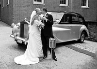 Bride Groom Rolls Royce