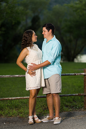 Engagement Photo at Cold Spring, NY