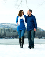 Winter Engagement Photos