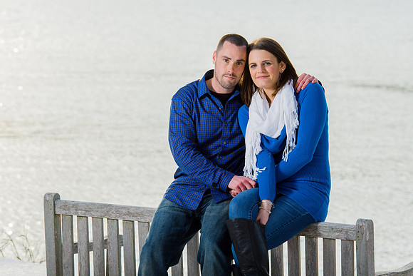 Winter Engagment Portraits - Hudson Valley, NY