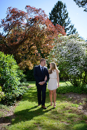 Engagement  Photos Botanical Gardens NJ