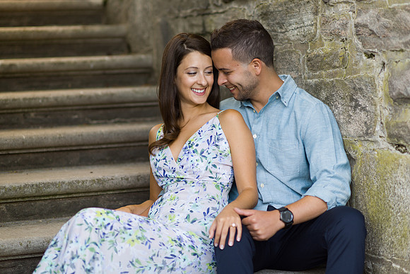 Engagement Photo at Skylands