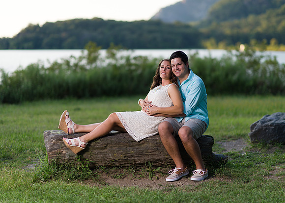 Engagement Photo at Cold Spring, NY