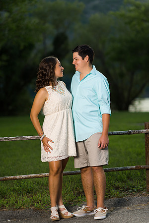 Engagement Photo at Cold Spring, NY
