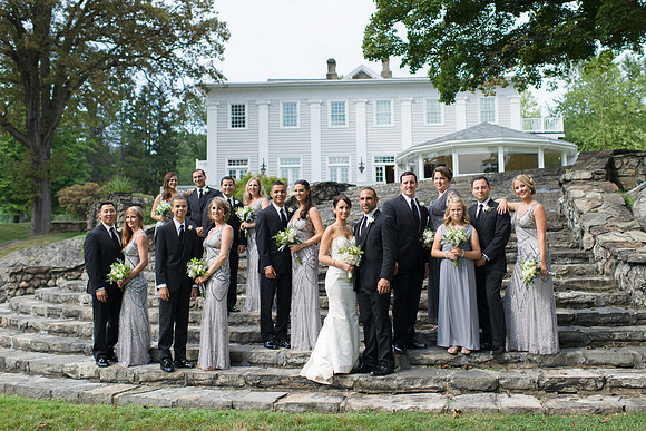 Bridal Party Outdoors
