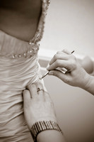 Bride Getting Ready