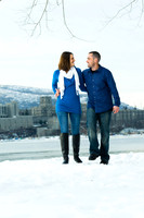 Winter Engagement Photos