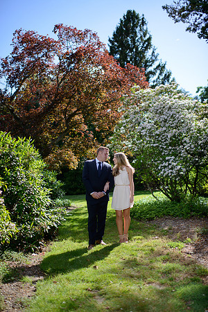 Engagement  Photos Botanical Gardens NJ