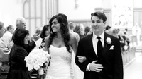 Bride and Groom Recess down the aisle