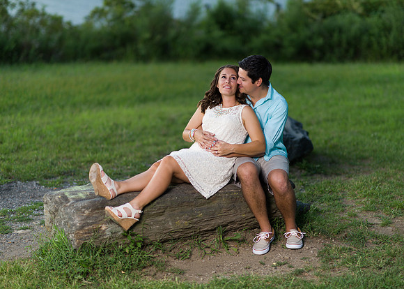 Engagement Photo at Cold Spring, NY