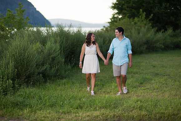 Engagement Photo at Cold Spring, NY