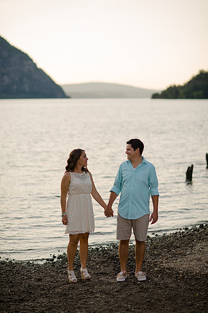 Engagement Photo at Cold Spring, NY