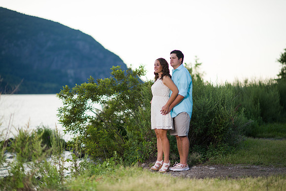 Engagement Photo at Cold Spring, NY