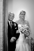 Bride Walking Down the Aisle with Father