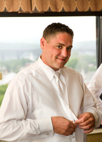Groom Getting Ready