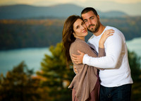 Hudson River Engagement Portrait