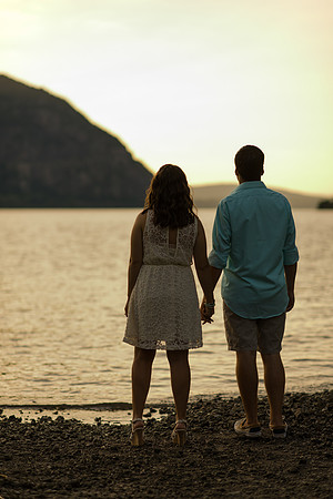 Engagement Photo at Cold Spring, NY