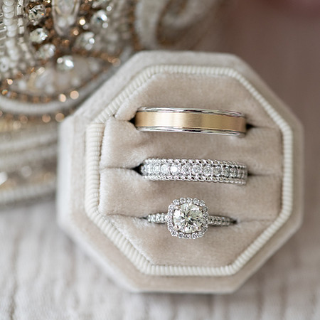 Wedding Ring Detail Photo