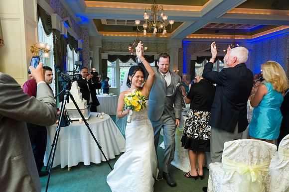 Bride & Groom Reception Entrance