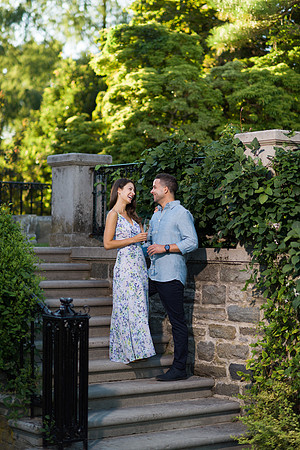 Engagement Photo at Skylands