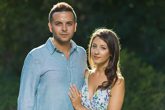 Engagement Photo at Skylands