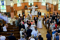 Wedding Recessional from Balcony