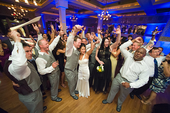 Wedding Reception Packed Dance Floor