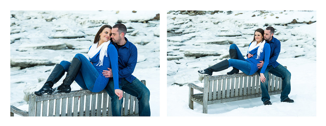 Winter Engagment Portraits - Hudson Valley, NY