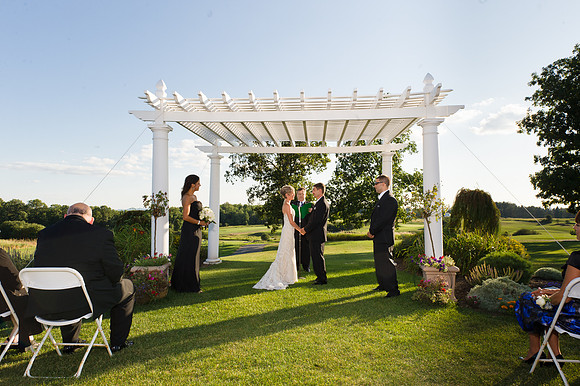 Links at Union Vale Wedding