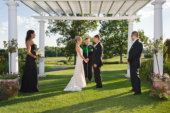 Links at Union Vale Wedding
