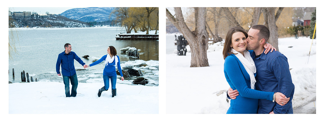 Winter Engagment Portraits - Hudson Valley, NY